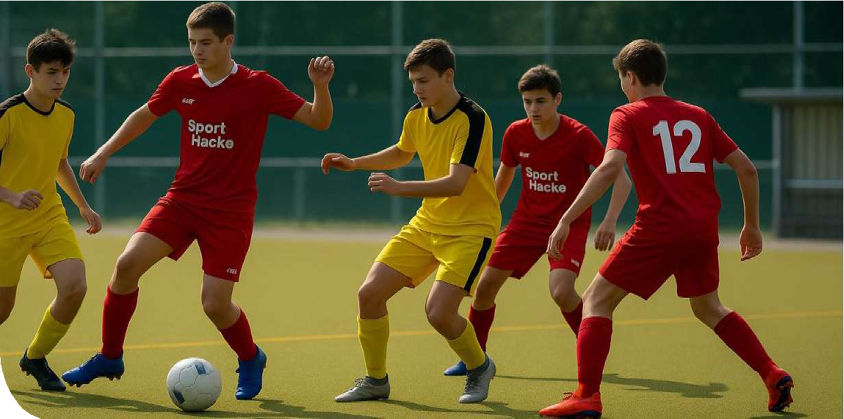 Young Football Players
